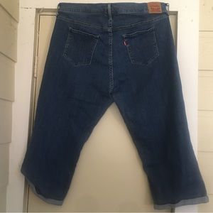 Levis Jeans Women Capri 22W